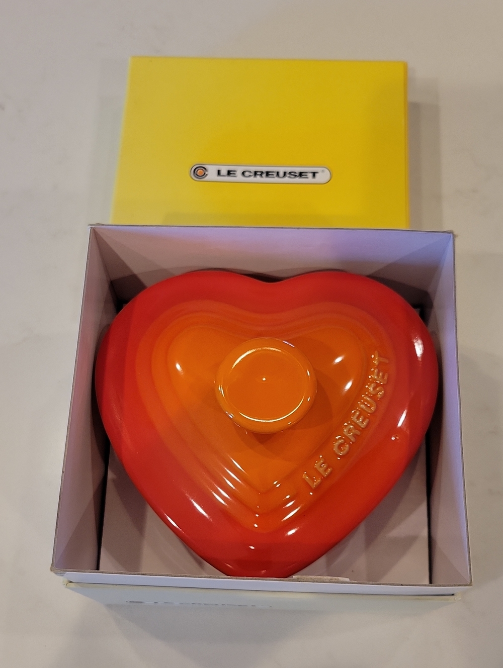 Le Creuset Large Flame Heart Cocotte